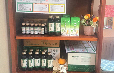 たまりら薬店 陳列